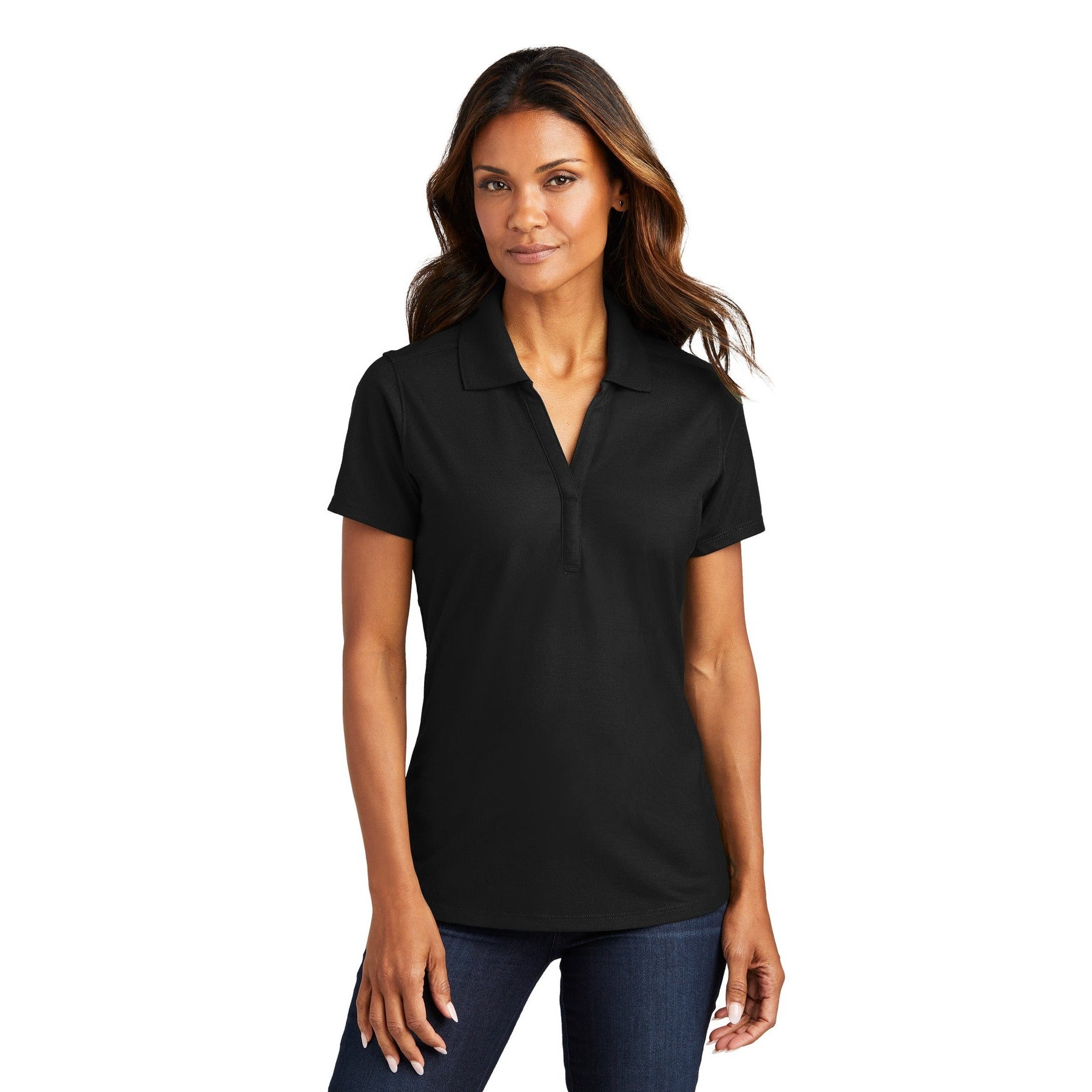 Port Authority-Port Authority ® Women's EZPerformance ™ Pique Polo. LK600-MedTech-2